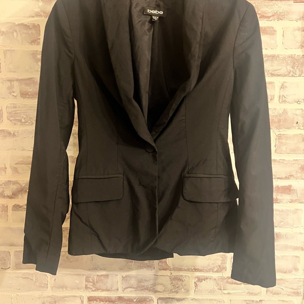 Bebe Elegant Black Blazer for Women